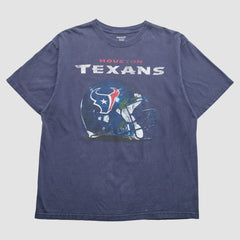 Houston Texans Reebok 2000s T-Shirt - Navy Vintage discount
