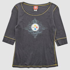 Pittsburgh Steelers NFL 2000s T-Shirt - Gray Vintage outlet
