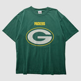 Green Bay Packers NFL 2000s T-Shirt - Green Vintage sale