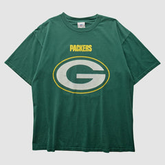 Green Bay Packers NFL 2000s T-Shirt - Green Vintage sale