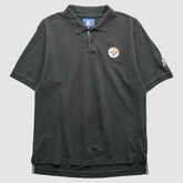 Pittsburgh Steelers Starter 2000s Polo - Black Vintage cheap