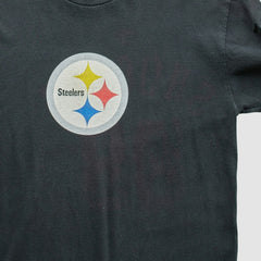 Pittsburgh Steelers Reebok 2000s T-Shirt - Black Vintage cheap