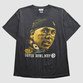 Pittsburgh Steelers Reebok 2006 T-Shirt - Black Vintage outlet