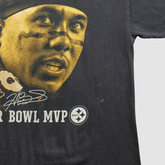 Pittsburgh Steelers Reebok 2006 T-Shirt - Black Vintage outlet