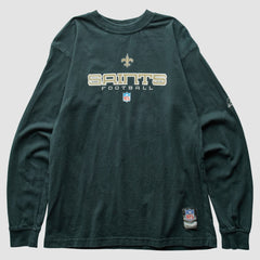 New Orleans Saints Reebok 2000s Sweatshirt - Black Vintage outlet