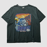 New York Giants NFL 2000s T-Shirt - Black Vintage discount