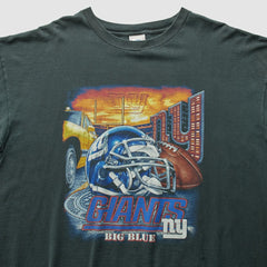 New York Giants NFL 2000s T-Shirt - Black Vintage discount