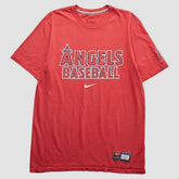 Los Angeles Angels 2010s T-Shirt - Red Vintage | Nike