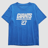 New York Giants 2000s T-Shirt - Blue Vintage on sale