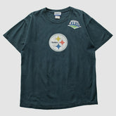 Pittsburgh Steelers Reebok 2009 T-Shirt - Blue Vintage on sale