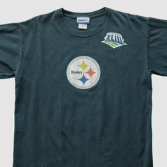 Pittsburgh Steelers Reebok 2009 T-Shirt - Blue Vintage on sale