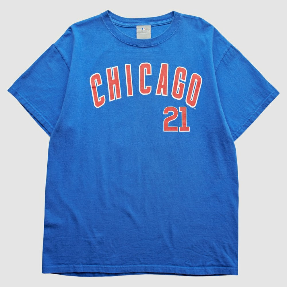 Chicago Cubs Genuine Merchandise 2011 T-Shirt - Blue Vintage