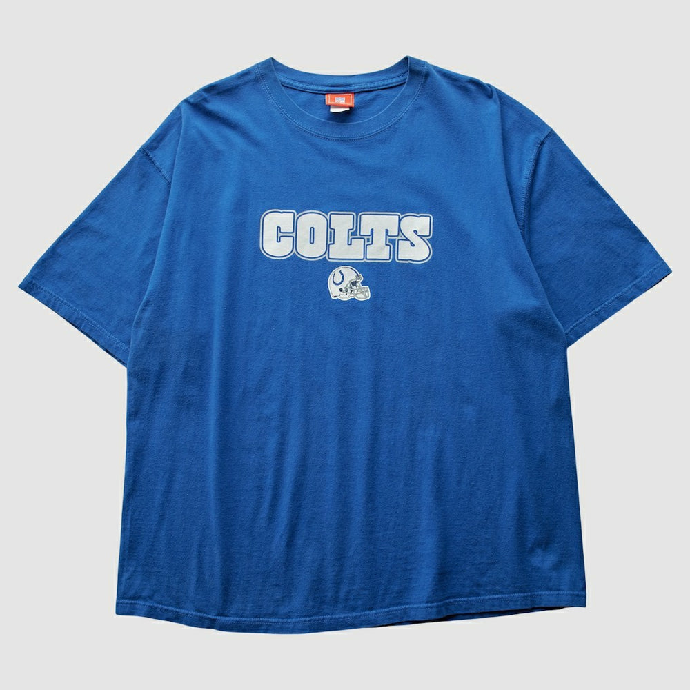 Indianapolis Colts NFL 2005 T-Shirt - Blue Vintage for sale