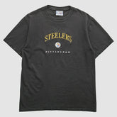 Pittsburgh Steelers Lee Apparel 90s T-Shirt - Black Vintage online
