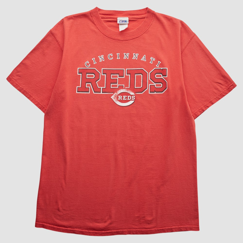 Cincinnati Reds CSA 2000s T-Shirt - Red Vintage