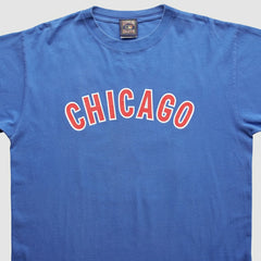 Chicago Cubs Cooperstown Collection 2000s T-Shirt - Blue Vintage