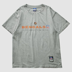 Cincinnati Bengals Reebok 2000s T-Shirt - Gray Vintage cheap