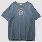 Texas Rangers Majestic 2010 T-Shirt - Gray Vintage