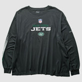 New York Jets Reebok 2000s T-Shirt - Black Vintage outlet