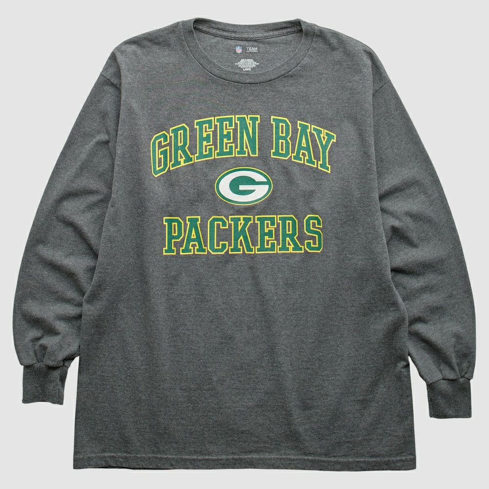 Green Bay Packers 2010s T-Shirt - Gray Vintage for sale