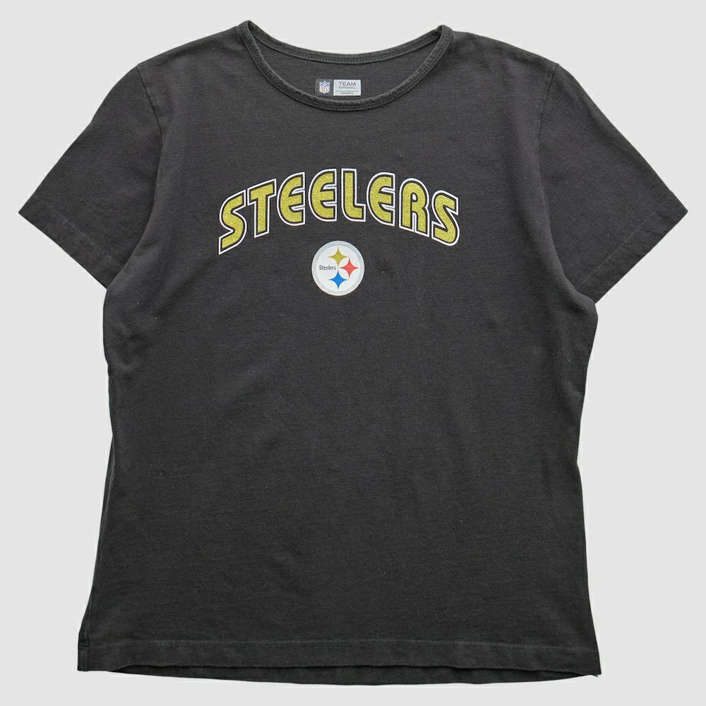 Pittsburgh Steelers NFL 2000s T-Shirt - Black Vintage on sale
