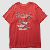 St. Louis Cardinals 80s T-Shirt - Red Vintage