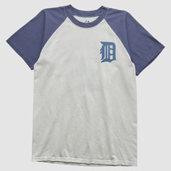 Detroit Tigers Majestic 2000s T-Shirt - White Vintage