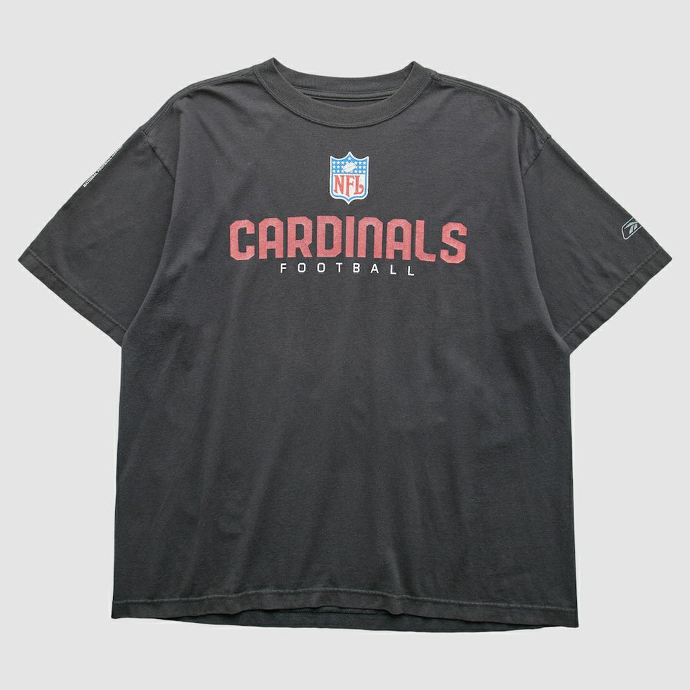 Arizona Cardinals Reebok 2000s T-Shirt - Black Vintage for sale