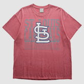 St. Louis Cardinals Genuine Merchandise 2000s T-Shirt - Red Vintage