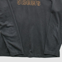 Pittsburgh Steelers NFL 2000s T-Shirt - Black Vintage cheap