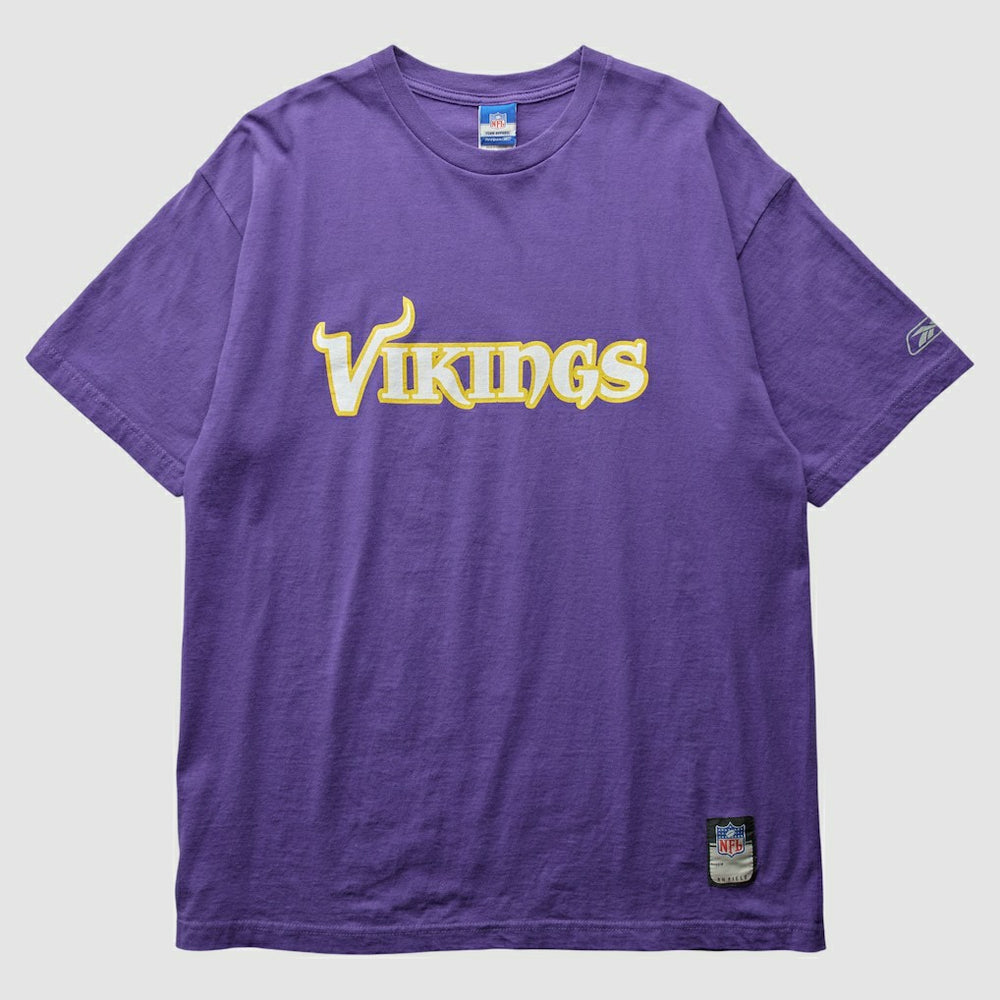 Minnesota Vikings Reebok 2000s T-Shirt - Purple Vintage for sale