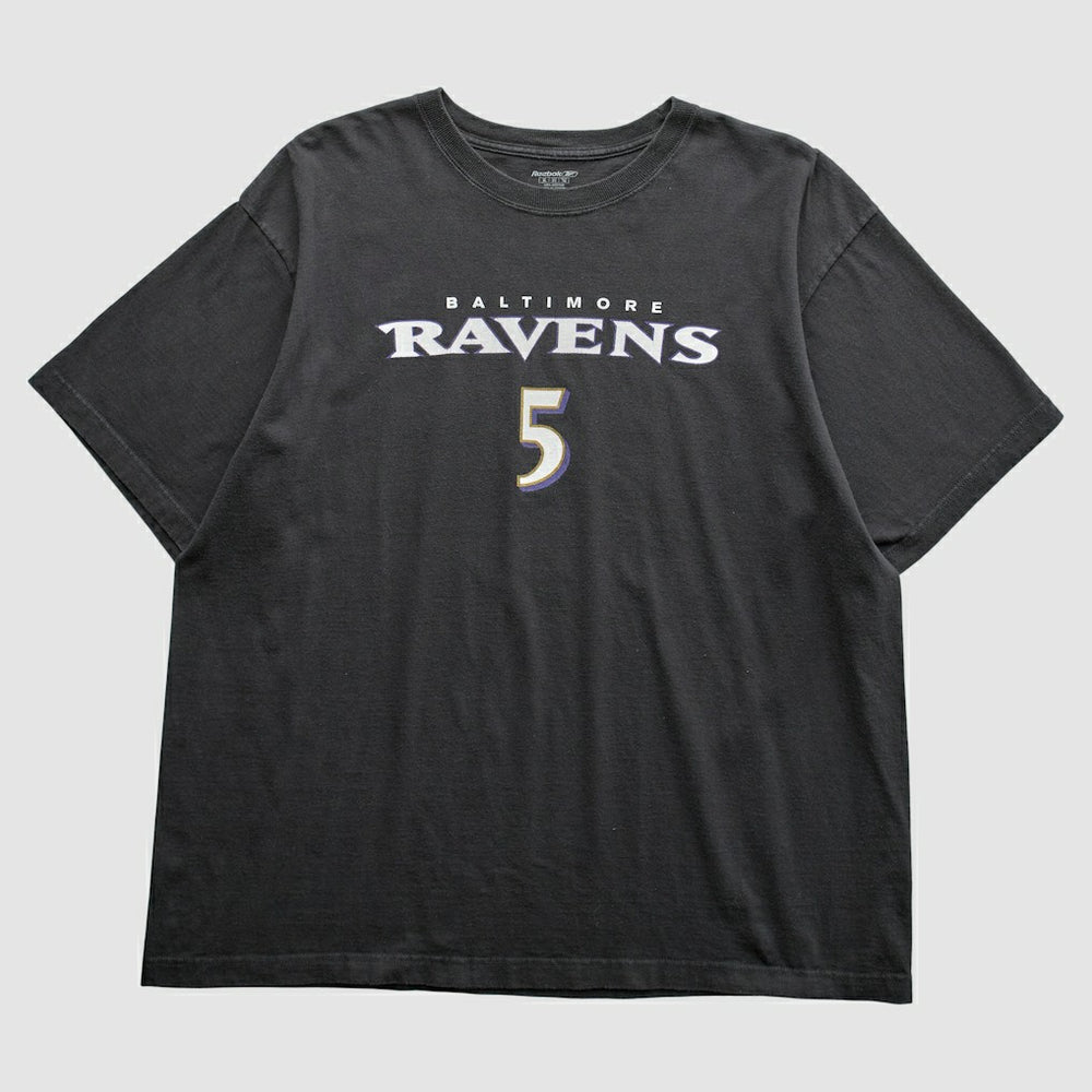 Baltimore Ravens Reebok 2008 T-Shirt - Black Vintage for sale