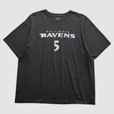 Baltimore Ravens Reebok 2008 T-Shirt - Black Vintage for sale