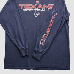 Houston Texans 2010s T-Shirt - Navy Vintage on sale