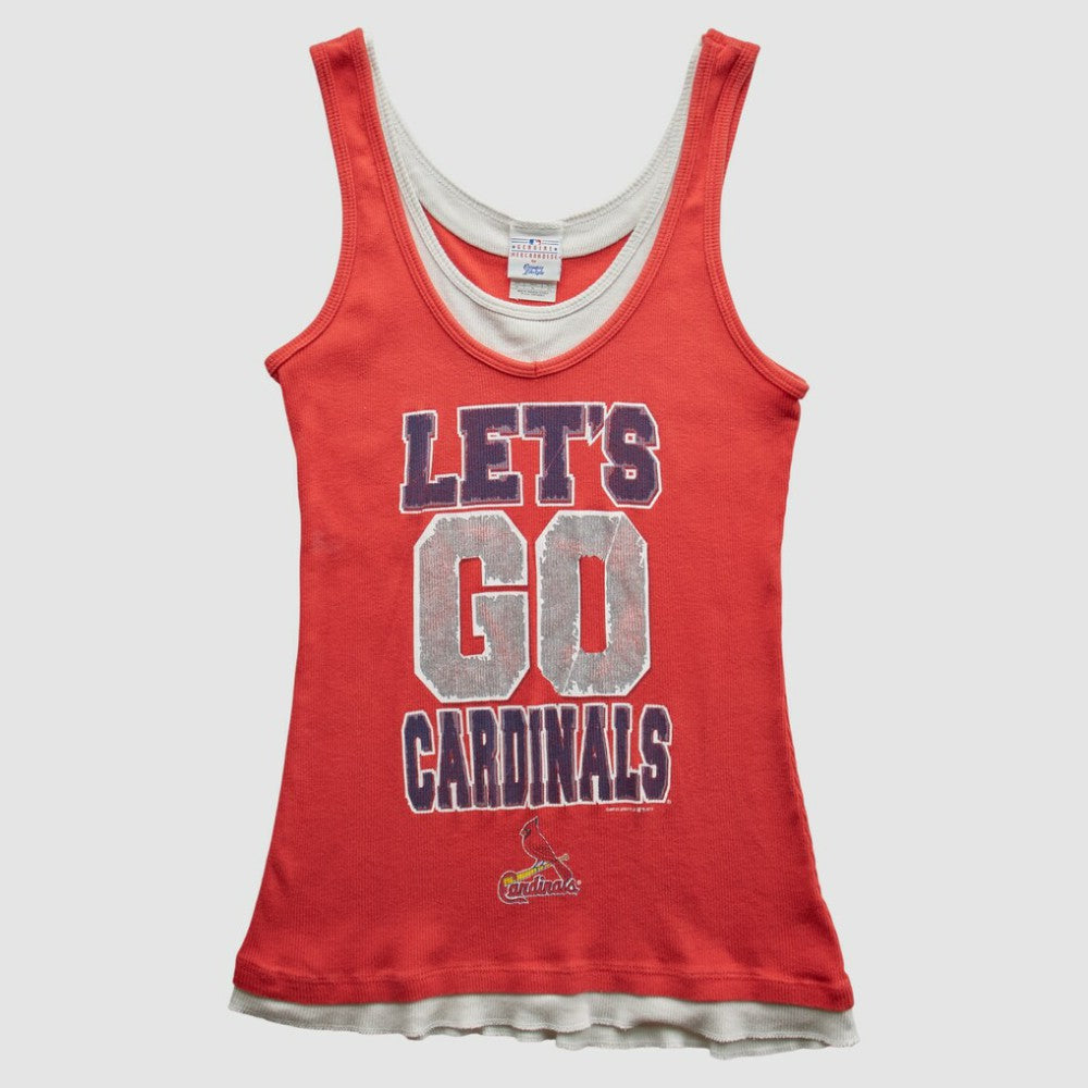 St. Louis Cardinals 2012 Tank - Red Vintage