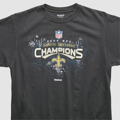 New Orleans Saints Reebok 2009 T-Shirt - Black Vintage online