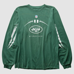 New York Jets 2000s T-Shirt - Green Vintage cheap