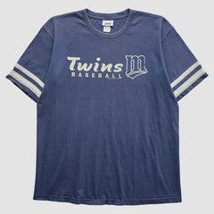 Minnesota Twins CSA 2002 T-Shirt - Blue Vintage
