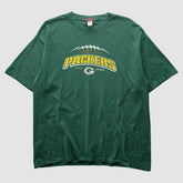 Green Bay Packers NFL 2000s T-Shirt - Green Vintage discount