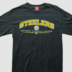 Pittsburgh Steelers NFL 2000s T-Shirt - Black Vintage cheap