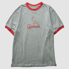 St. Louis Cardinals Genuine Merchandise 2008 T-Shirt - Heather Gray Vintage