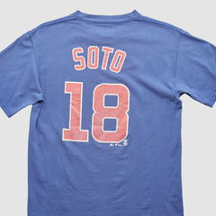 Chicago Cubs 2000s T-Shirt - Blue Vintage