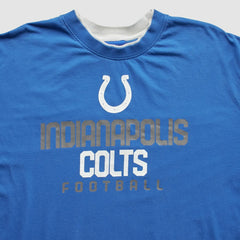 Indianapolis Colts Reebok 2000s T-Shirt - Blue Vintage on sale
