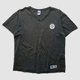 Pittsburgh Steelers Russell 90s T-Shirt - Black Vintage discount