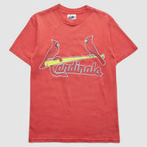 St. Louis Cardinals Majestic 2000s T-Shirt - Red Vintage