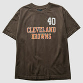 Cleveland Browns 2010 T-Shirt - Brown Vintage sale