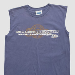 Milwaukee Brewers 2005 Tank - Blue Vintage