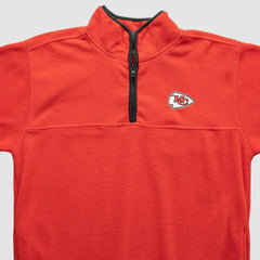 Kansas City Chiefs NFL 2000s 1/4 Zip Sweatshirt - Red Vintage online