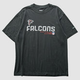 Atlanta Falcons Reebok 2000s T-Shirt - Black Vintage for sale