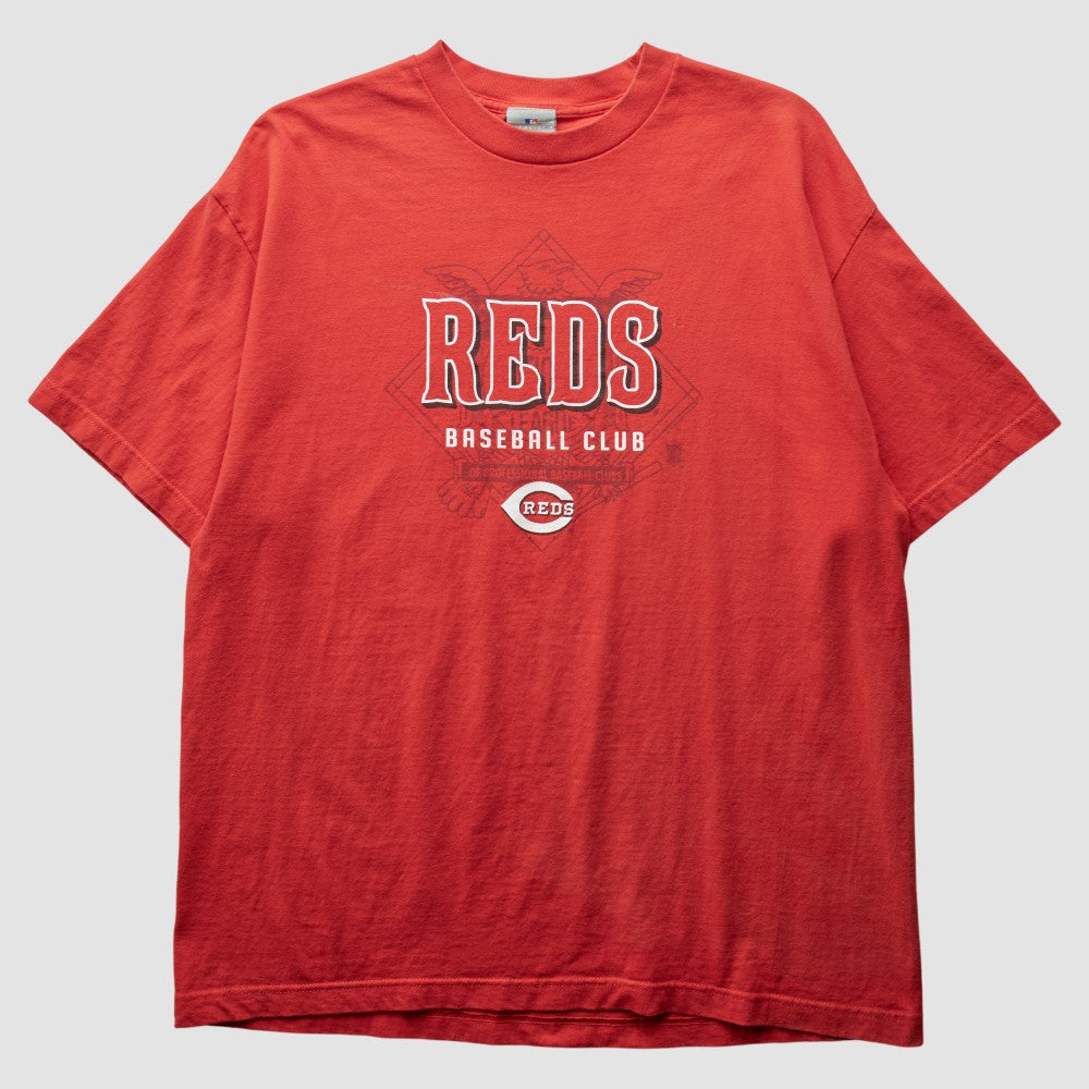 Cincinnati Reds Genuine Merchandise 2000s T-Shirt - Red Vintage
